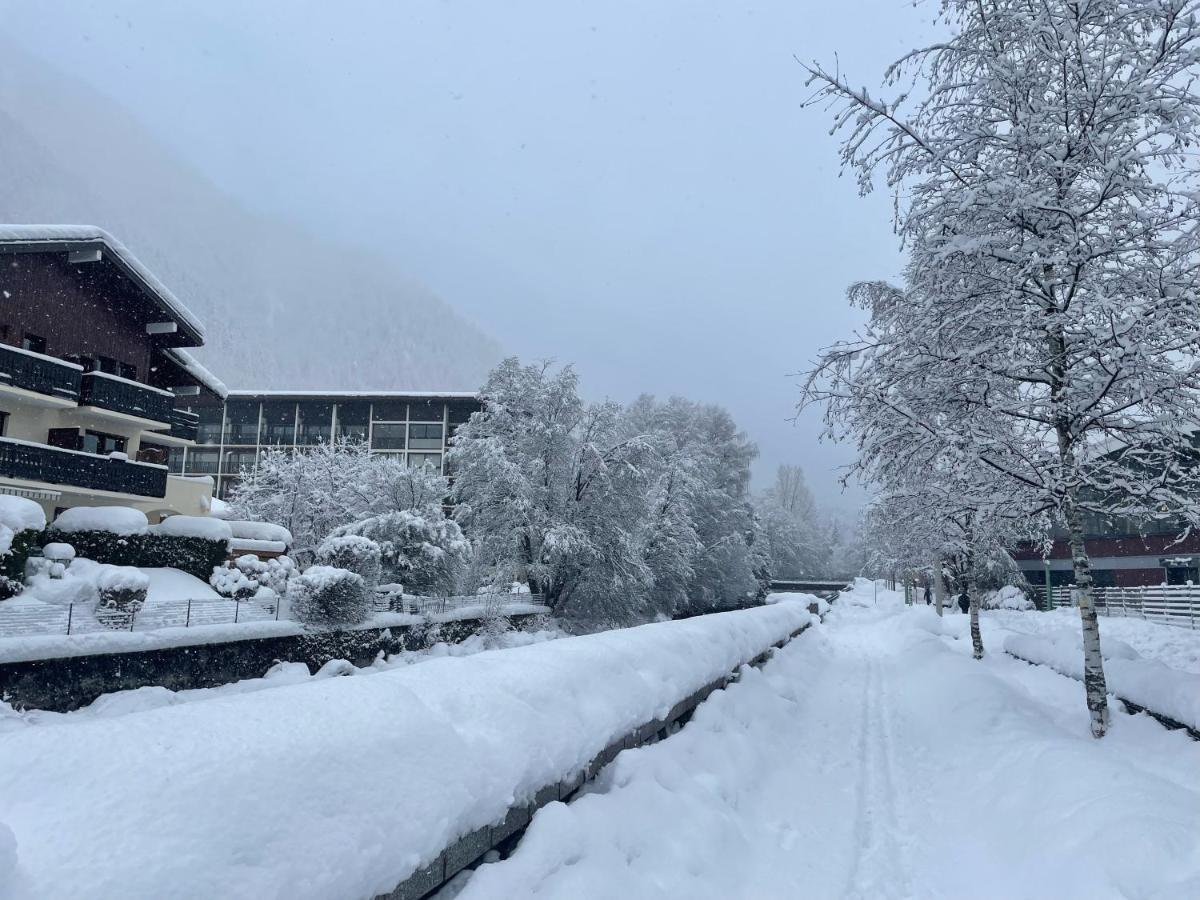 Apartament Z Widokiem Na Mt Blanc Lägenhet Chamonix Exteriör bild