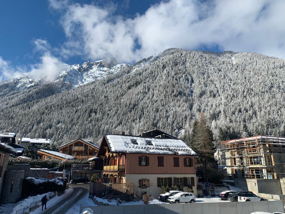 Apartament Z Widokiem Na Mt Blanc Lägenhet Chamonix Exteriör bild