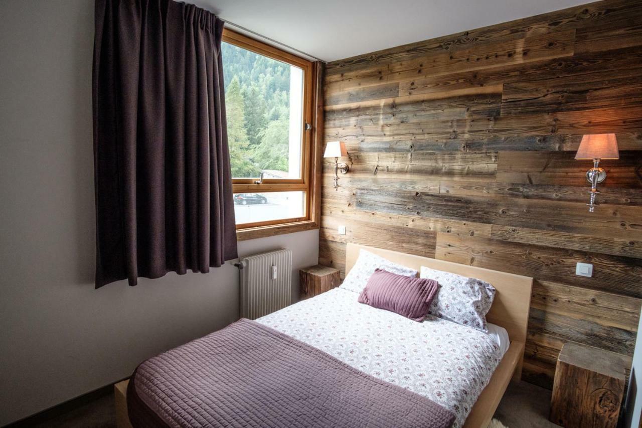 Apartament Z Widokiem Na Mt Blanc Lägenhet Chamonix Exteriör bild
