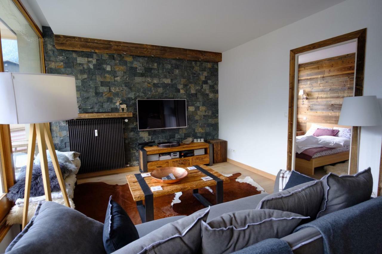 Apartament Z Widokiem Na Mt Blanc Lägenhet Chamonix Exteriör bild